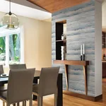 A-Street Prints Sandhurst Blue Abstract Stripe Wallpaper - SKU 2949-60912