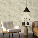 A-Street Prints Sanne Beige Palm Wallpaper | Wallpaper Twins A-Street Prints Sanne Beige Palm Wallpaper - SKU 4202-416145