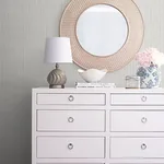 A-Street Prints Saranyu Light Grey Petite Chevron Wallpaper - SKU 2976-86507