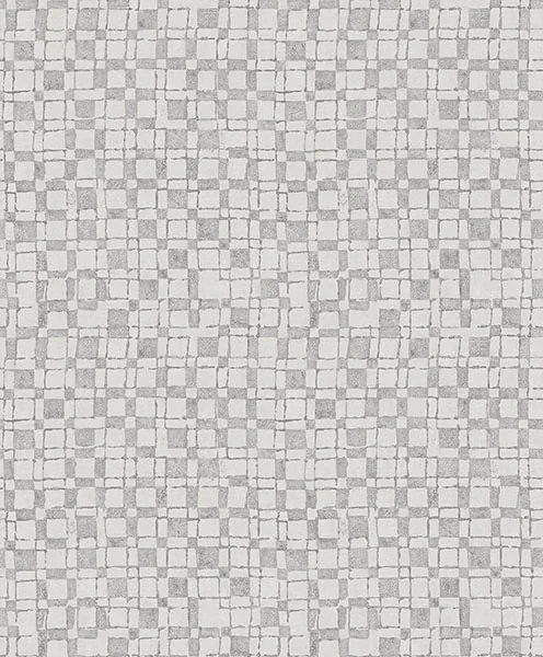 A-Street Prints Sarni Platinum Grid Wallpaper - SKU 2976-86532
