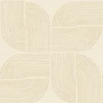A-Street Prints Savoye Wheat Spiral Arches Wallpaper - SKU 4177-27726