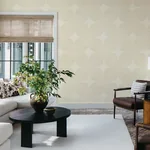 A-Street Prints Savoye Wheat Spiral Arches Wallpaper - SKU 4177-27726