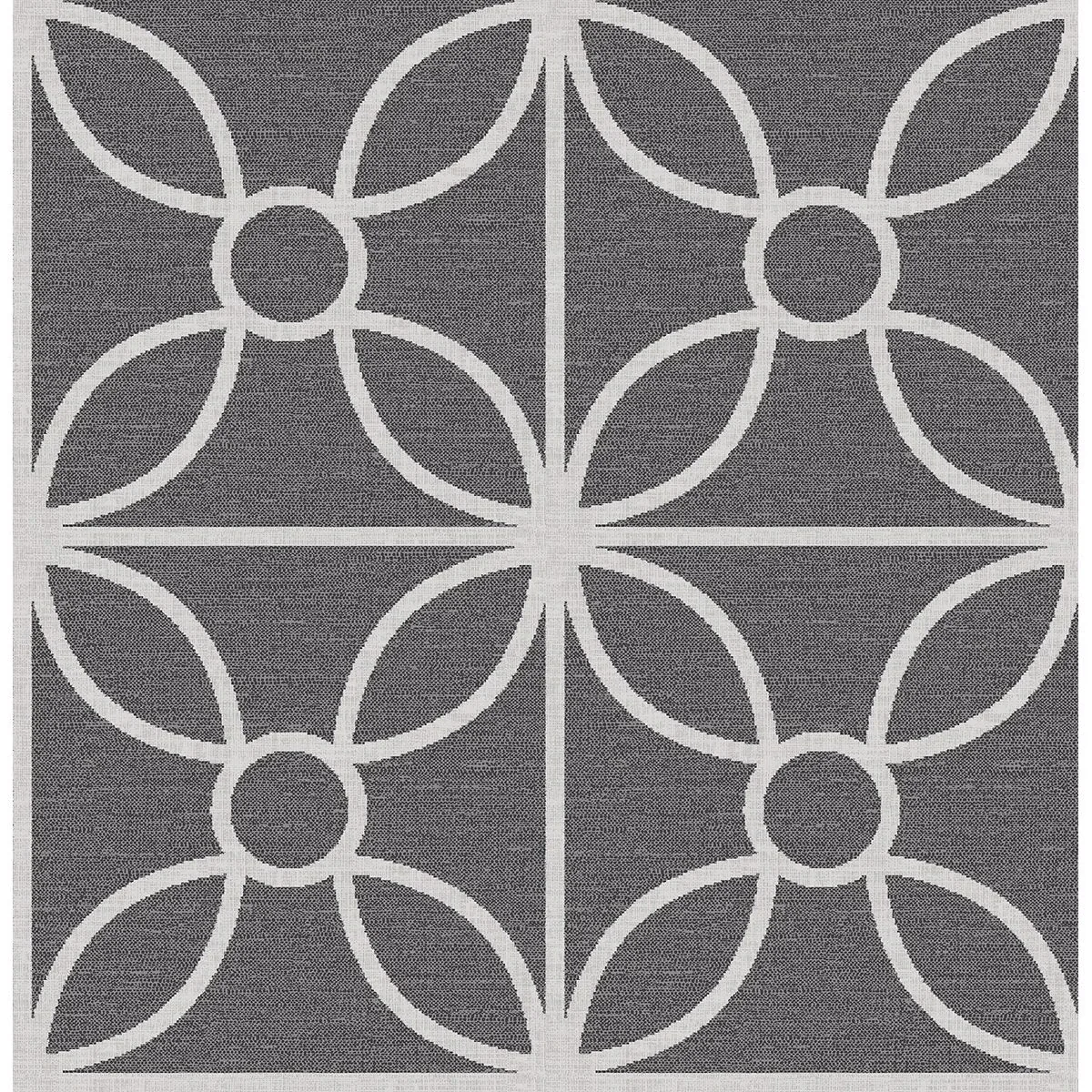 A-Street Prints Savvy Black Geometric Wallpaper - SKU 2716-23859