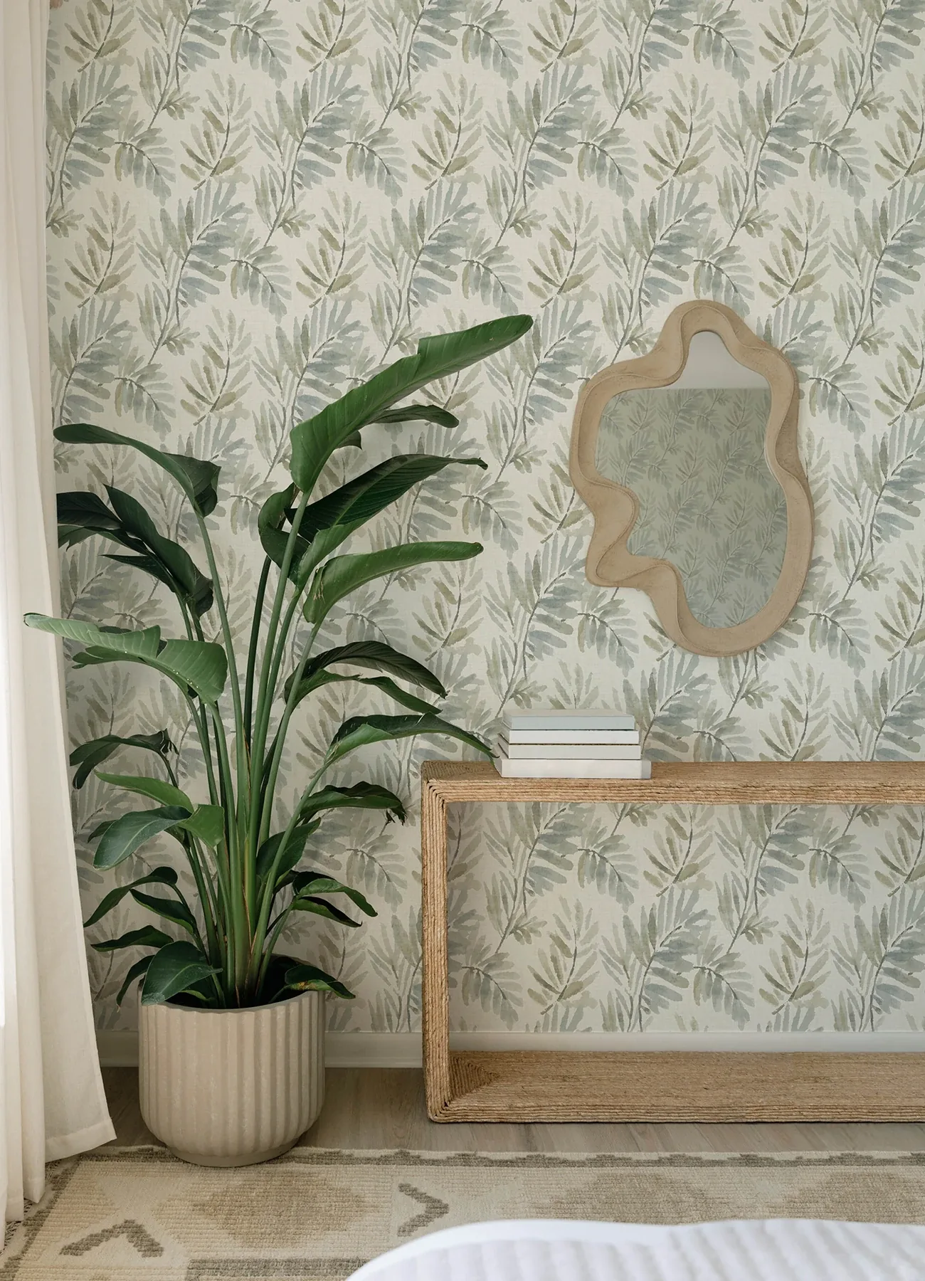 A-Street Prints Serenade Aqua Ferns Wallpaper | Wallpaper Twins A-Street Prints Serenade Aqua Ferns Wallpaper - SKU 4177-27740