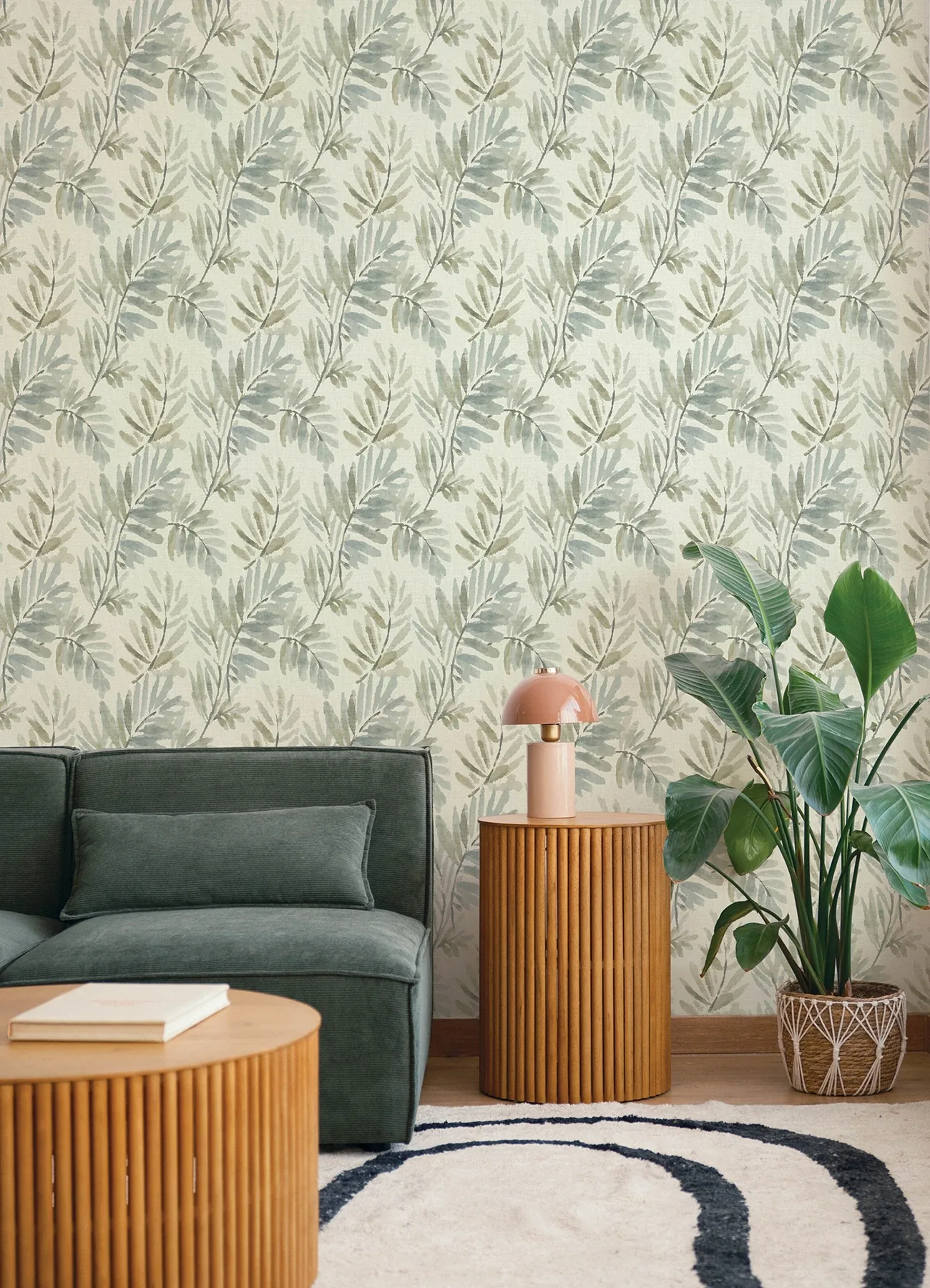 A-Street Prints Serenade Aqua Ferns Wallpaper | Wallpaper Twins A-Street Prints Serenade Aqua Ferns Wallpaper - SKU 4177-27740