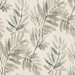 A-Street Prints Serenade Grey Ferns Wallpaper - SKU 4177-27741