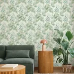 A-Street Prints Serenade Sea Green Ferns Wallpaper - SKU 4177-27744