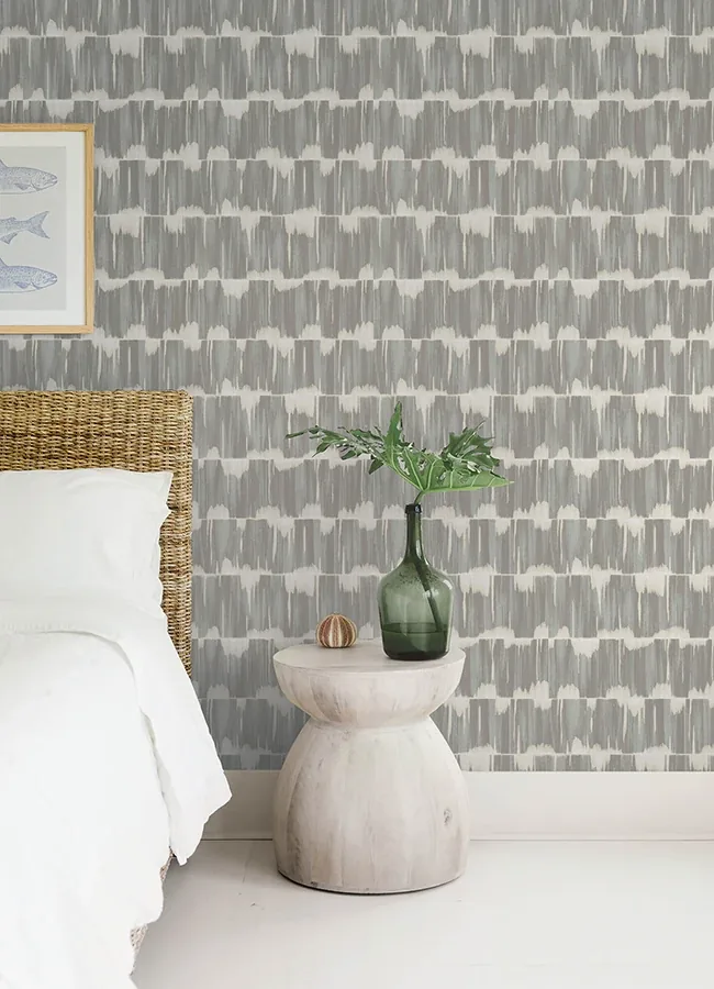 A-Street Prints Serendipity Blue Shibori Wallpaper - SKU 4172-24346