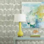 A-Street Prints Serendipity Seafoam Shibori Wallpaper - SKU 4172-27524