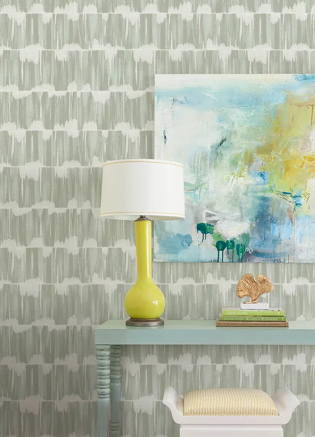 A-Street Prints Serendipity Seafoam Shibori Wallpaper - SKU 4172-27524