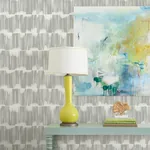A-Street Prints Serendipity Sterling Shibori Wallpaper - SKU 4172-27526