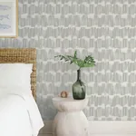 A-Street Prints Serendipity Sterling Shibori Wallpaper - SKU 4172-27526