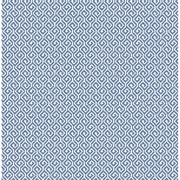 2744-24103 | Sete Denim Greek Key Wallpaper