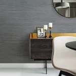 A-Street Prints Shandong Slate Grasscloth Wallpaper | Wallpaper Twins A-Street Prints Shandong Slate Grasscloth Wallpaper - SKU 2829-80085