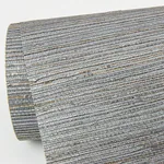 A-Street Prints Shandong Slate Ramie Grasscloth Wallpaper - SKU 2972-80085