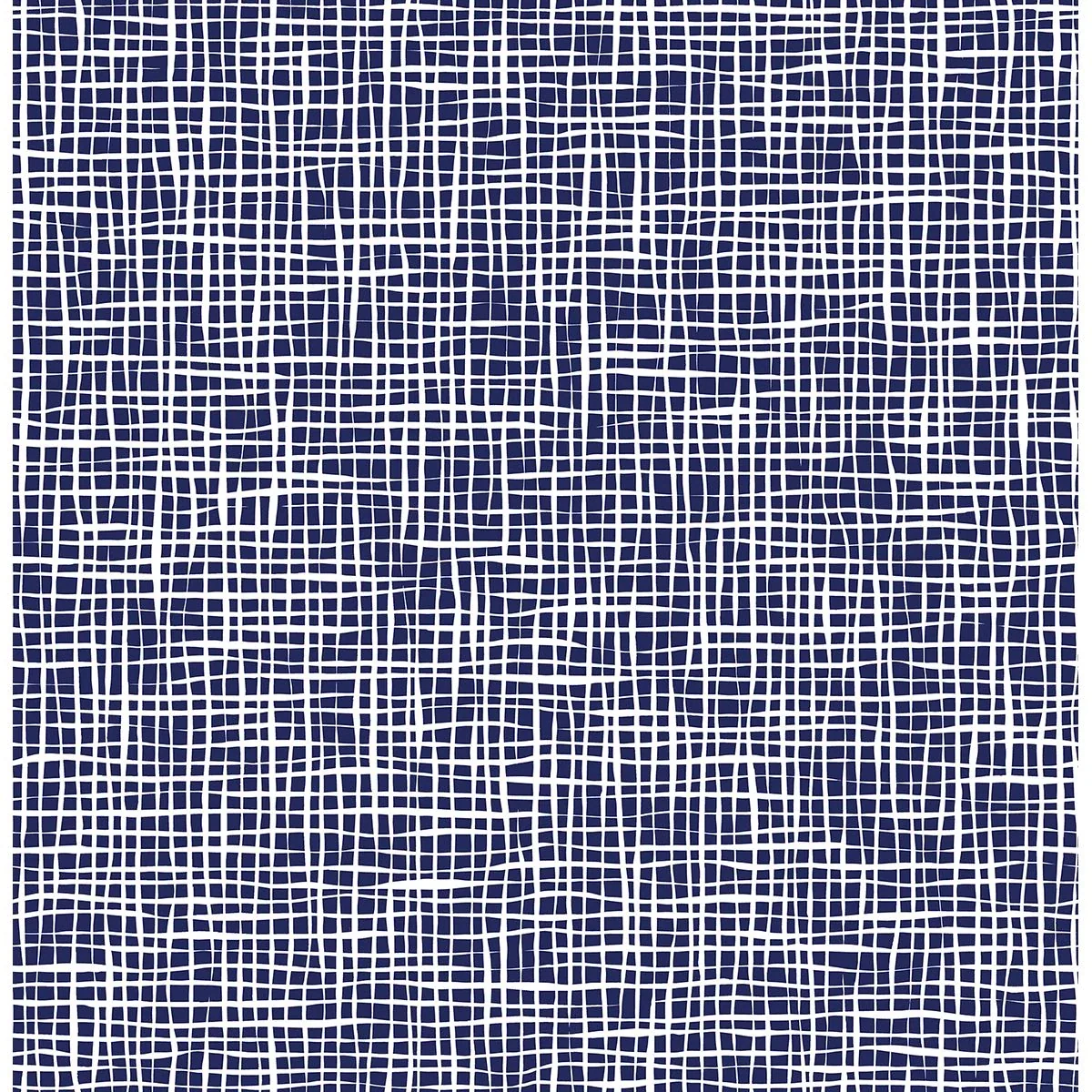 A-Street Prints Shanti Blue Grid Wallpaper - SKU 2764-24330