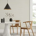 A-Street Prints Shantung White Silk Wallpaper - SKU 2988-70100