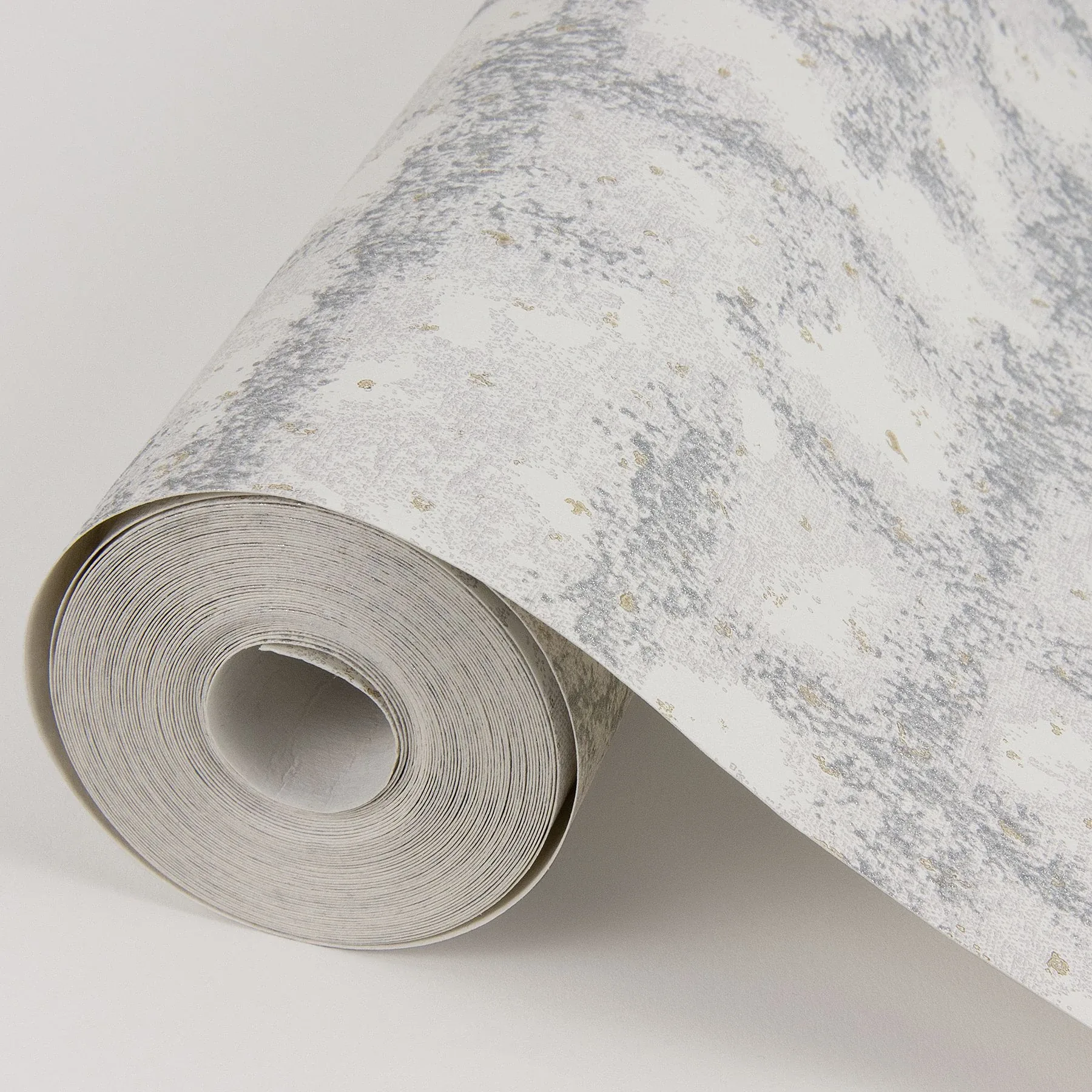 A-Street Prints Shea Light Grey Distressed Geometric Wallpaper - SKU 2964-87348