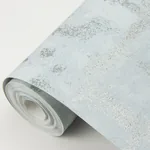 A-Street Prints Shea Sky Blue Distressed Geometric Wallpaper - SKU 2964-87347