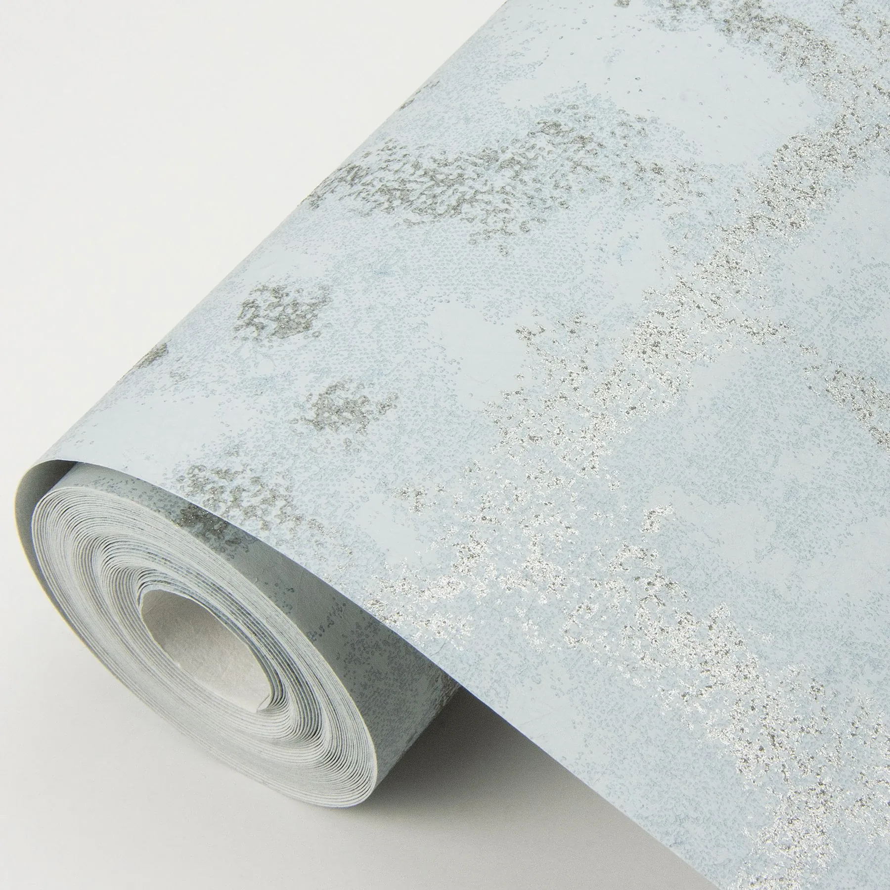 A-Street Prints Shea Sky Blue Distressed Geometric Wallpaper - SKU 2964-87347