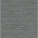 A-Street Prints Sheehan Black Faux Grasscloth Wallpaper - SKU 4141-27166