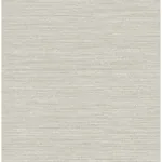 A-Street Prints Sheehan Grey Faux Grasscloth Wallpaper - SKU 4141-27171