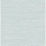 A-Street Prints Sheehan Light Blue Faux Grasscloth Wallpaper - SKU 4141-27162