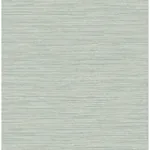 A-Street Prints Sheehan Sea Green Faux Grasscloth Wallpaper - SKU 4141-27169