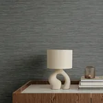 A-Street Prints Sheehan Stone Faux Grasscloth Wallpaper - SKU 4141-27167