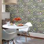 A-Street Prints Shiloh Grey Botanical Wallpaper - SKU 2903-25831