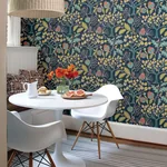 A-Street Prints Shiloh Navy Botanical Wallpaper | Wallpaper Twins A-Street Prints Shiloh Navy Botanical Wallpaper - SKU 2903-25830