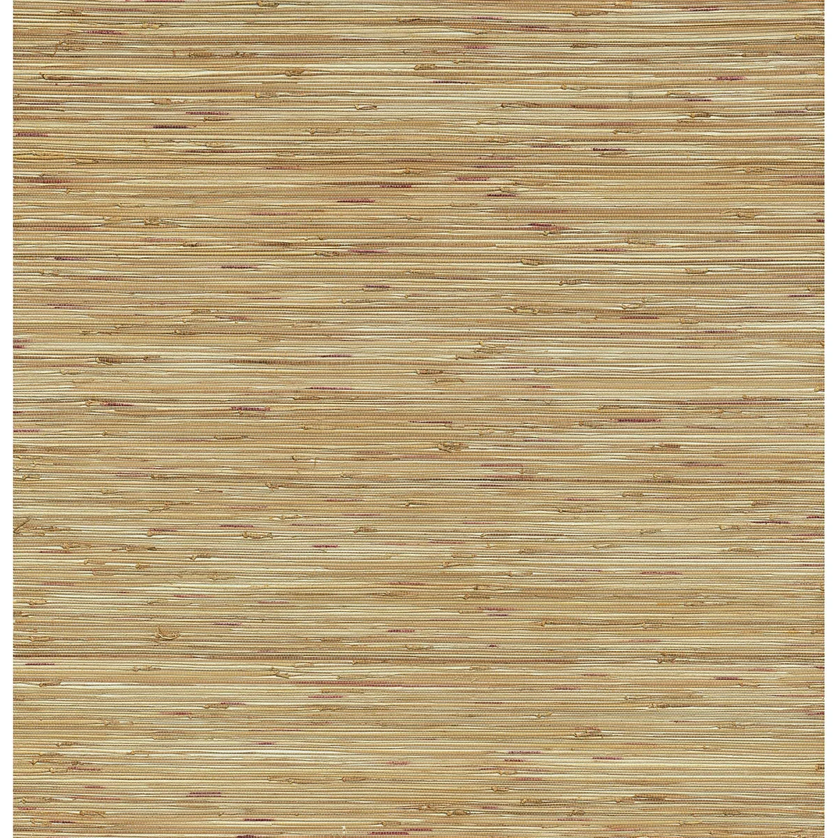2972-86107 | Shuang Light Brown Handmade Grasscloth Wallpaper