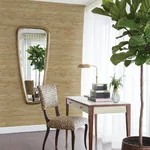 A-Street Prints Shuang Light Brown Handmade Grasscloth Wallpaper | Wallpaper Twins A-Street Prints Shuang Light Brown Handmade Grasscloth Wallpaper - SKU 2972-86107