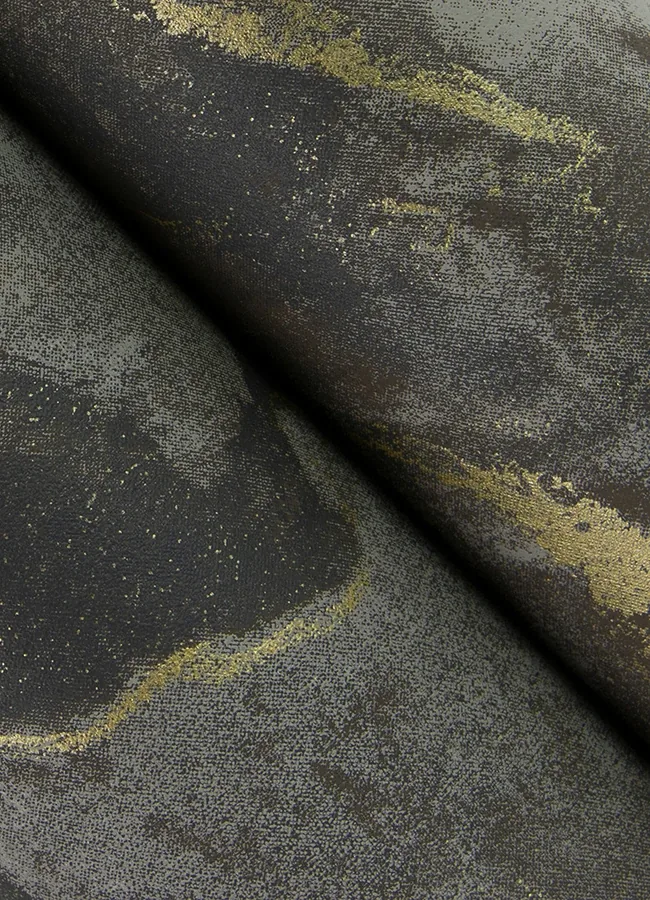 A-Street Prints Silenus Charcoal Marbled Wallpaper - SKU 4105-86602