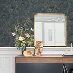 A-Street Prints Silenus Denim Marbled Wallpaper - SKU 4105-86603