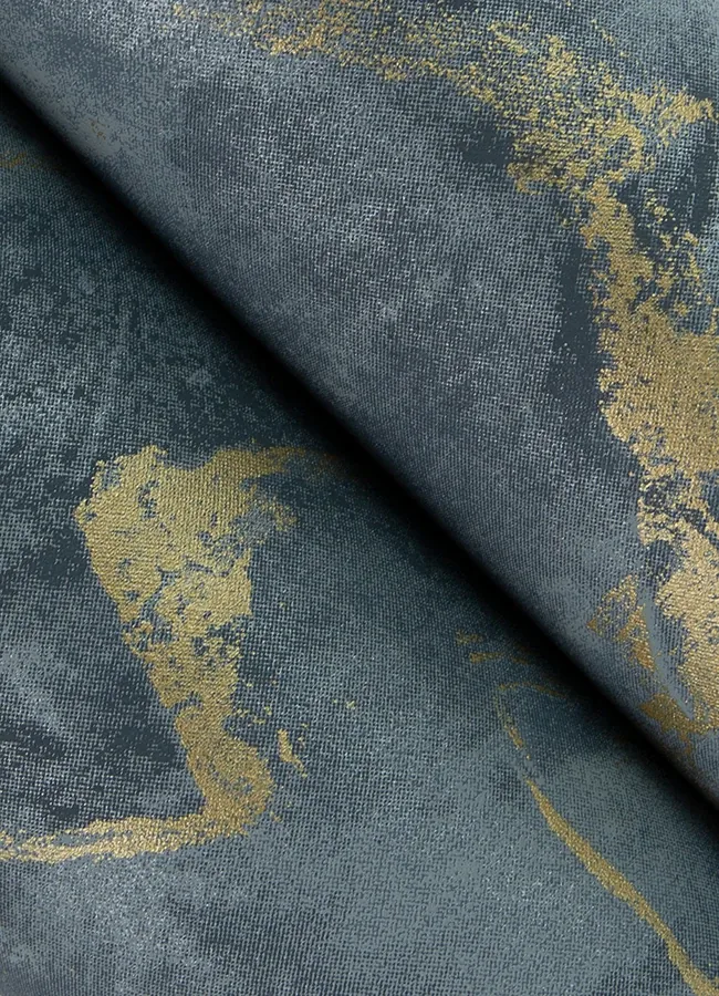A-Street Prints Silenus Denim Marbled Wallpaper - SKU 4105-86603
