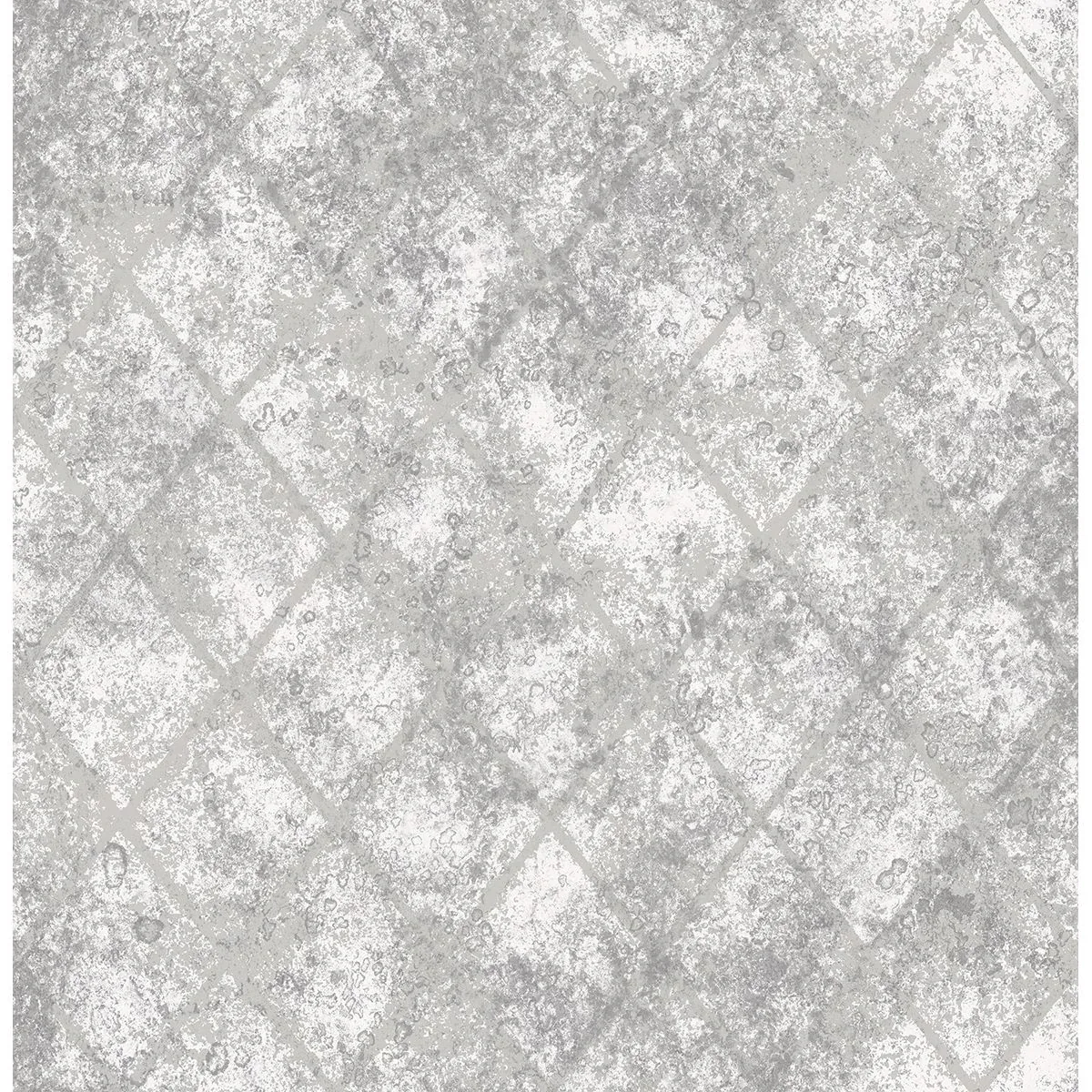 A-Street Prints Silver Mercury Glass Wallpaper - SKU 2701-22326