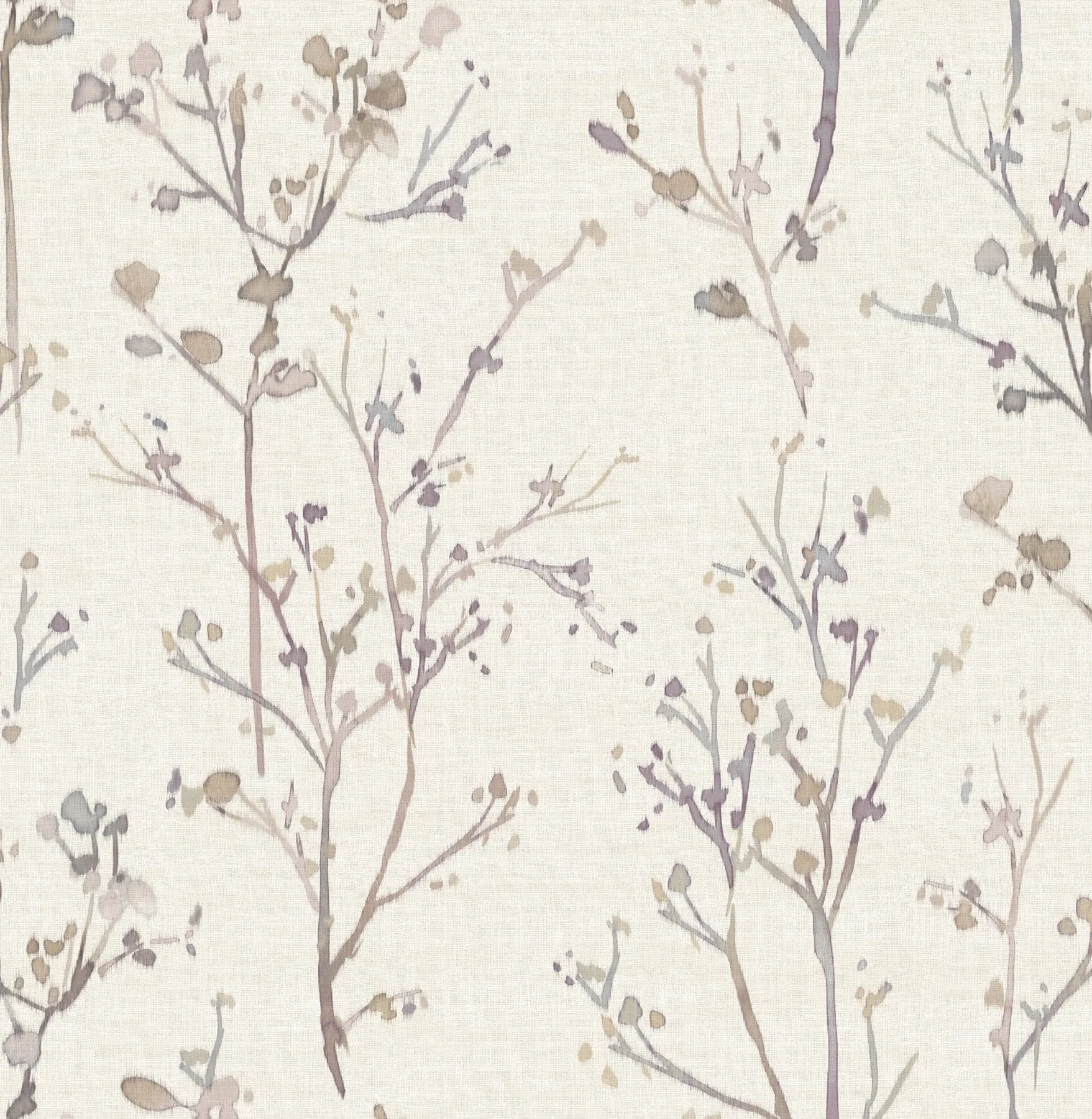 4177-27722 | Silverling Lavender Budding Branches Wallpaper