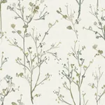 A-Street Prints Silverling Moss Budding Branches Wallpaper - SKU 4177-27719