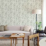 A-Street Prints Silverling Moss Budding Branches Wallpaper - SKU 4177-27719