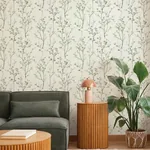 A-Street Prints Silverling Moss Budding Branches Wallpaper - SKU 4177-27719