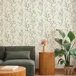 A-Street Prints Silverling Neutral Budding Branches Wallpaper - SKU 4177-27720