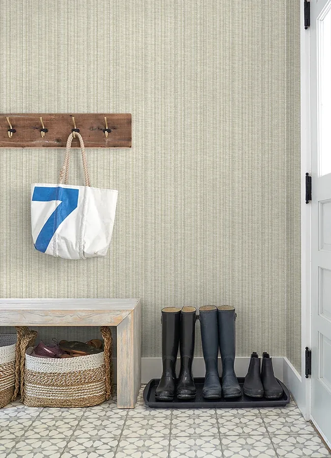 A-Street Prints Simon Beige Woven Texture Wallpaper | Wallpaper Twins A-Street Prints Simon Beige Woven Texture Wallpaper - SKU 4074-26658