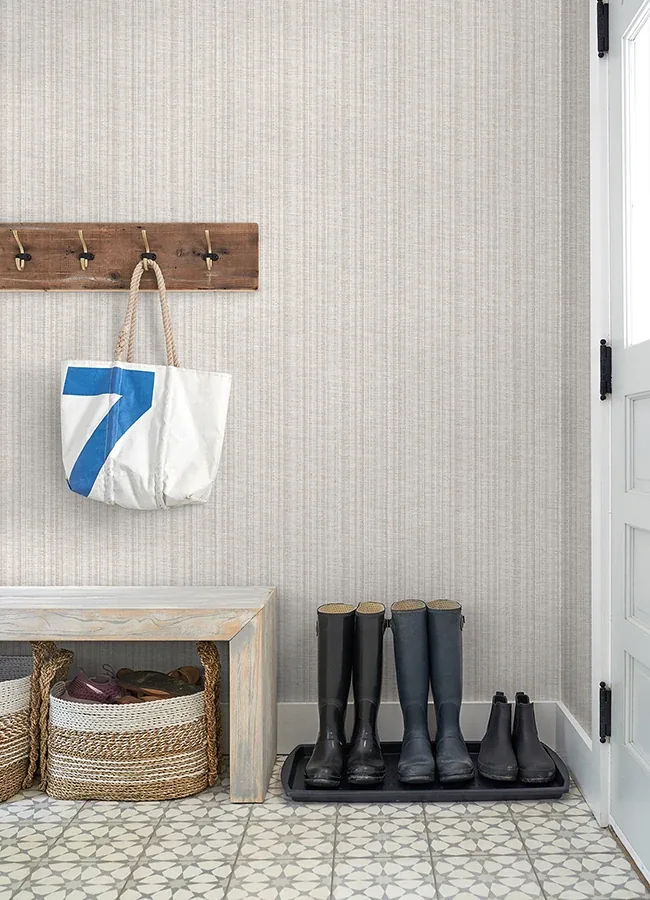 A-Street Prints Simon Neutral Woven Texture Wallpaper | Wallpaper Twins A-Street Prints Simon Neutral Woven Texture Wallpaper - SKU 4074-26659