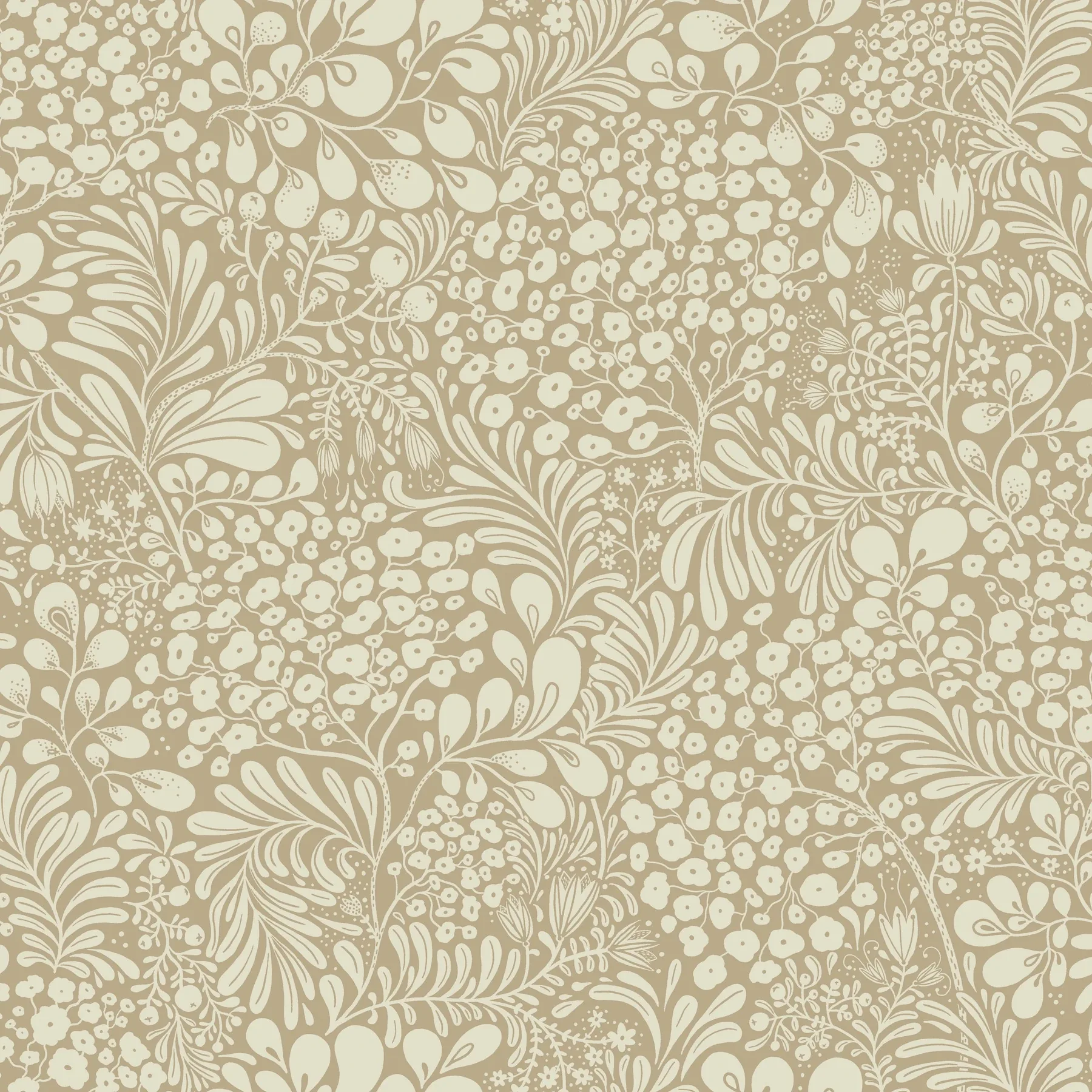 4201-48002 | Siv Chestnut Botanical Wallpaper