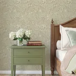 A-Street Prints Siv Chestnut Botanical Wallpaper - SKU 4201-48002