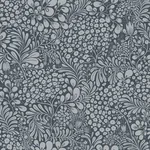 A-Street Prints Siv Dark Blue Botanical Wallpaper - SKU 2932-65129