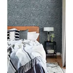 A-Street Prints Siv Dark Blue Botanical Wallpaper - SKU 2932-65129