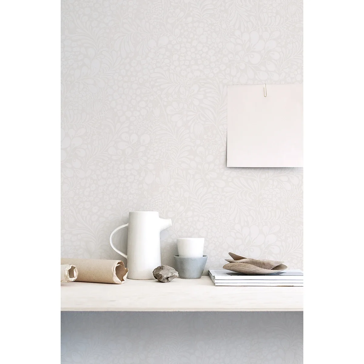 A-Street Prints Siv Light Grey Botanical Wallpaper | Wallpaper Twins A-Street Prints Siv Light Grey Botanical Wallpaper - SKU 2932-65132