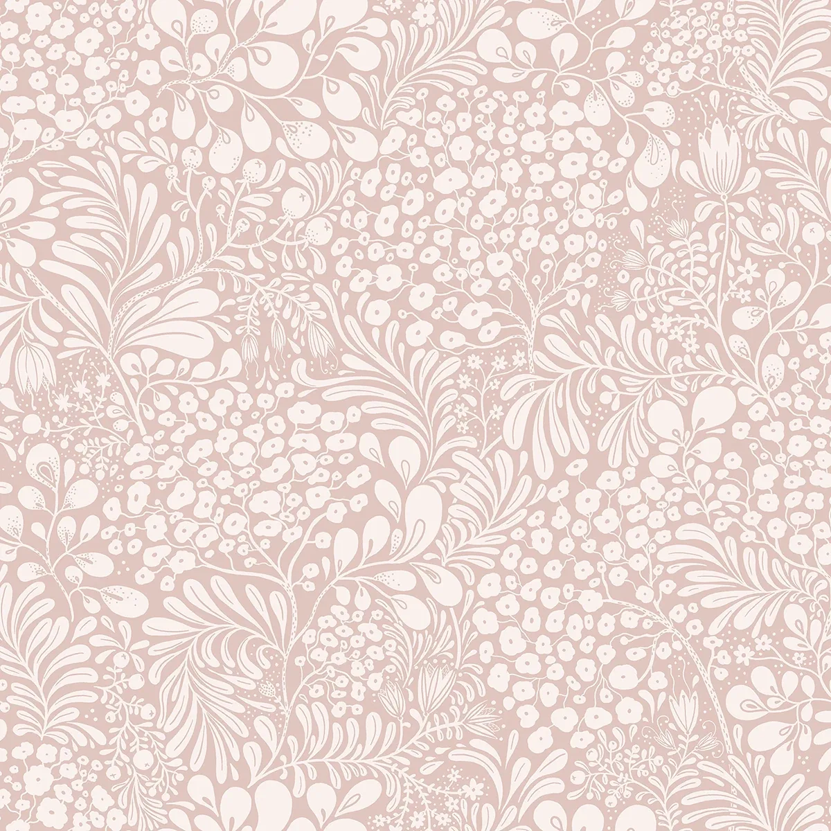 2932-65134 | Siv Pink Botanical Wallpaper
